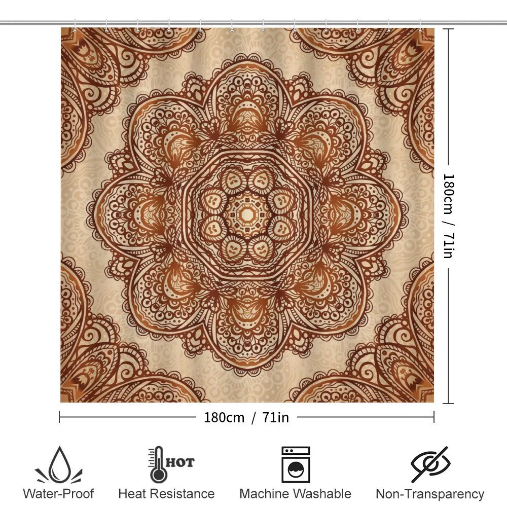 Mehndi Paisley Floral — Detail 2