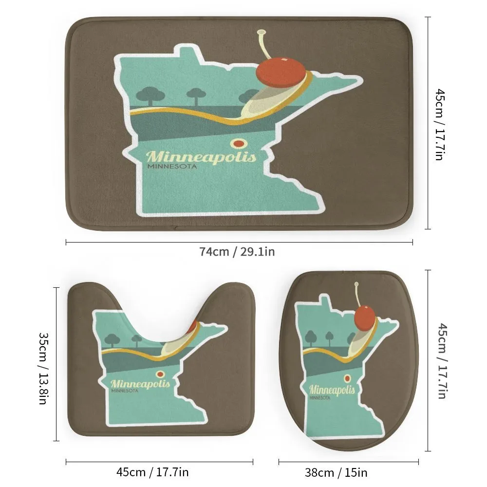 Minneapolis Doodle Map — Detail 1