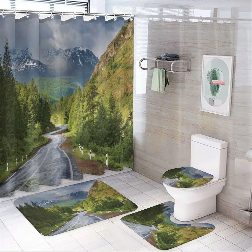Mountain Landscape Road — Your design