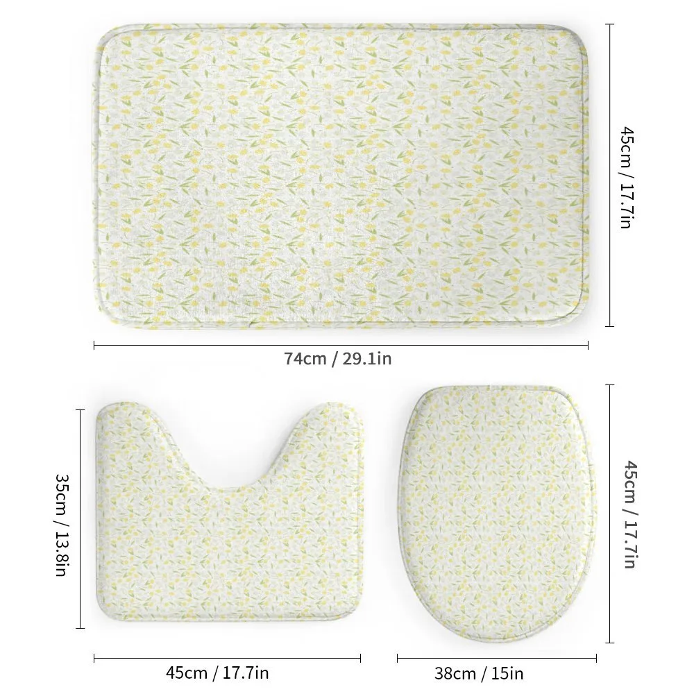 Narcissus and Dots Pattern — Detail 1
