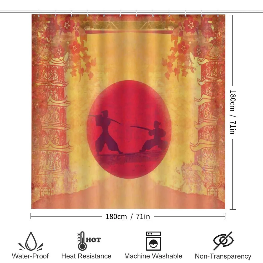 Ninjas Vintage Sunset — Detail 2