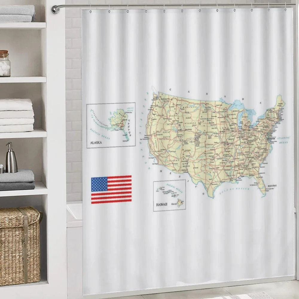 USA Detailed Country Map — Detail 4