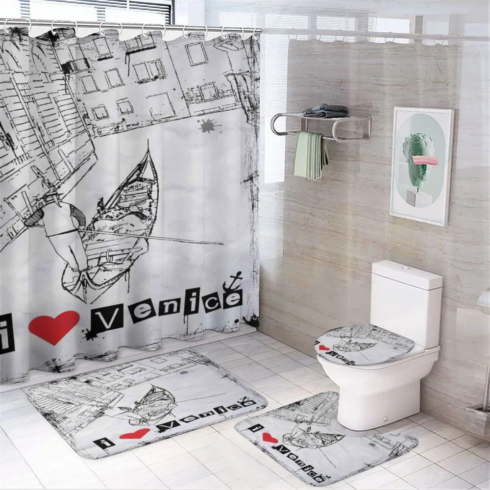 Venetian Canal Art Love — Your design