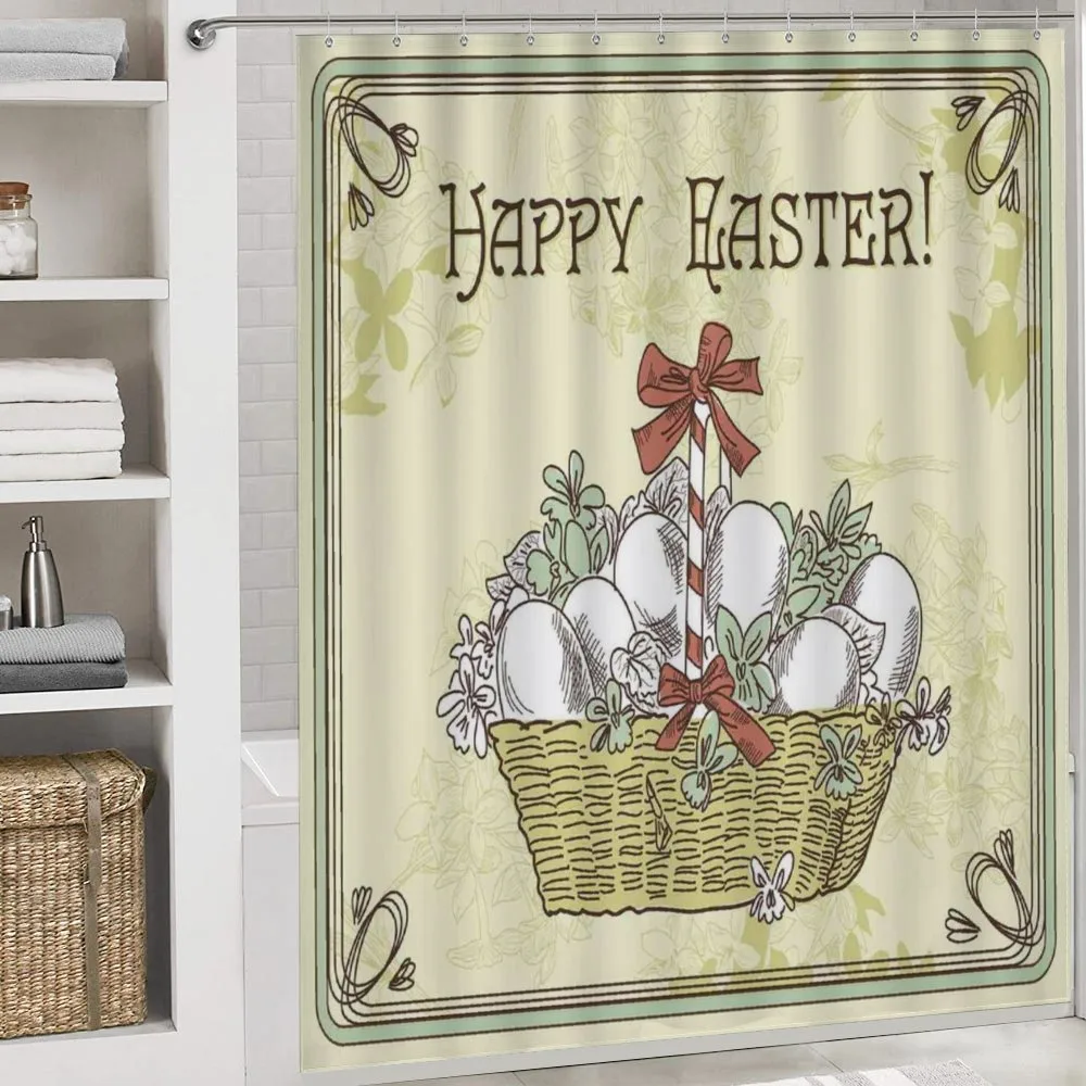 Vintage Ribbon Basket Eggs — Detail 4