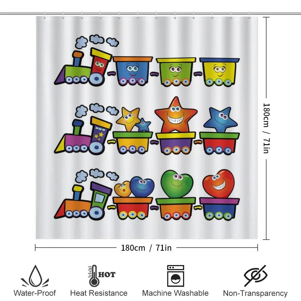 Cheerful Happy Trains — Detail 2