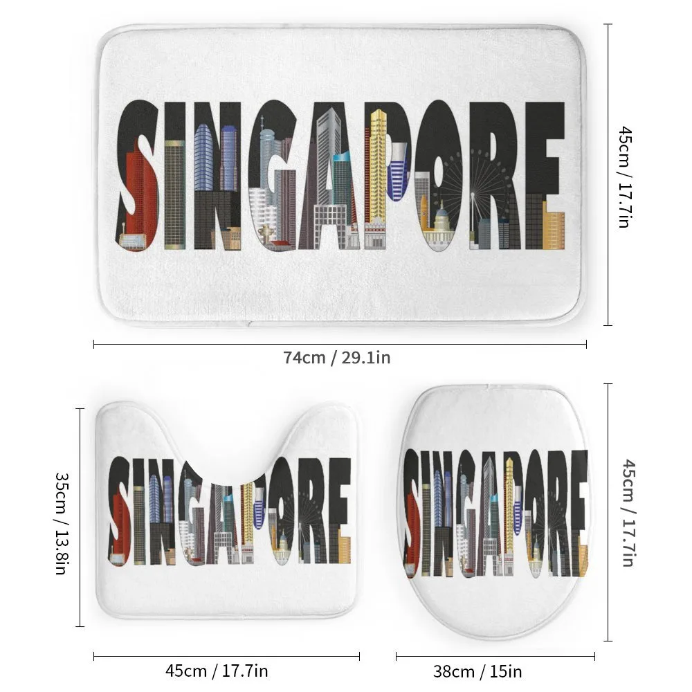 City Skyline in Lettering — Detail 1