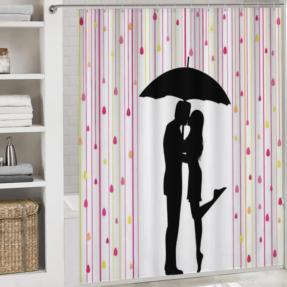 Couple Umbrella Romance — Detail 4