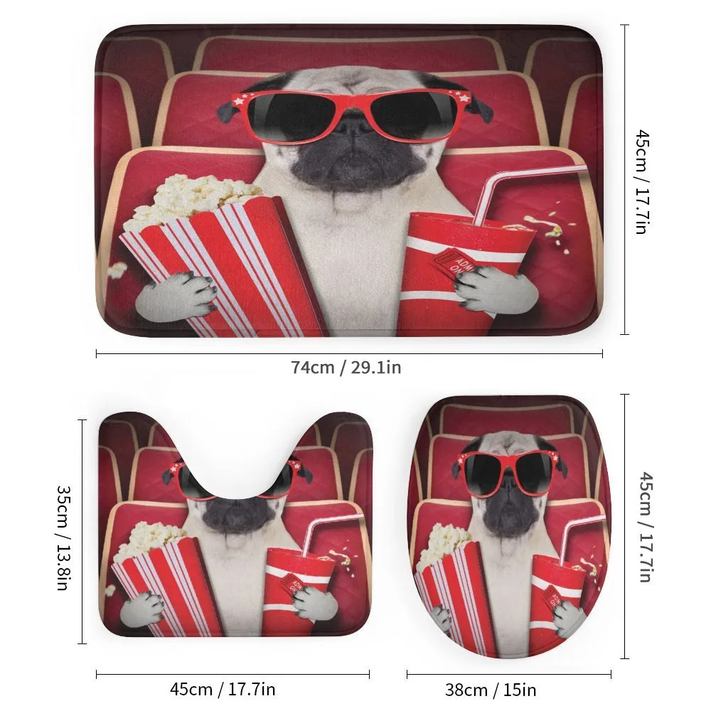 Dog Watching Movie Popcorn — Detail 1