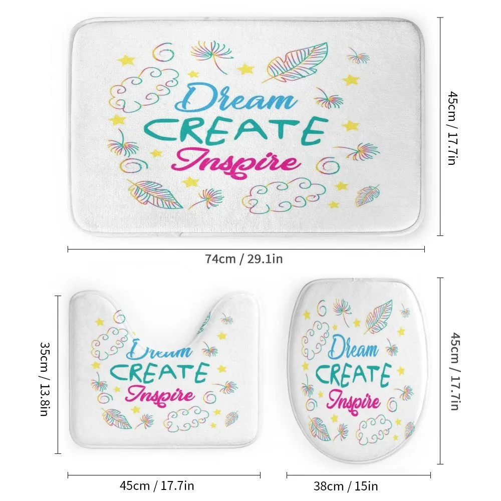 Dream Create Inspire Leaves — Detail 1