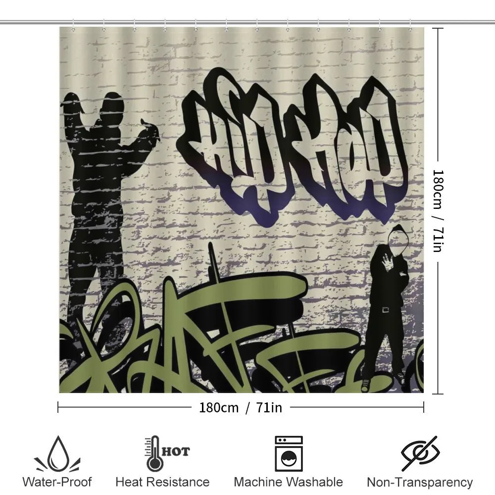 Grafitti Art on Walls — Detail 2