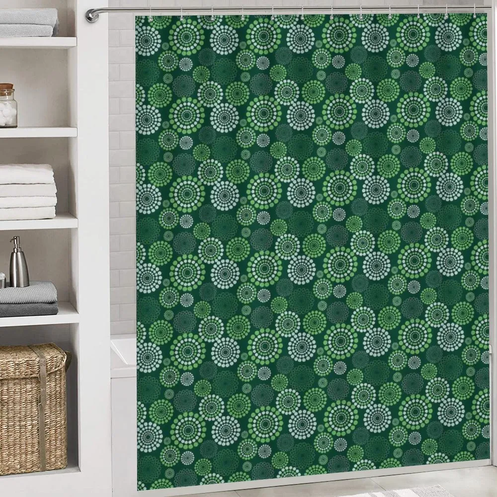 Green Dotted Pattern — Detail 4