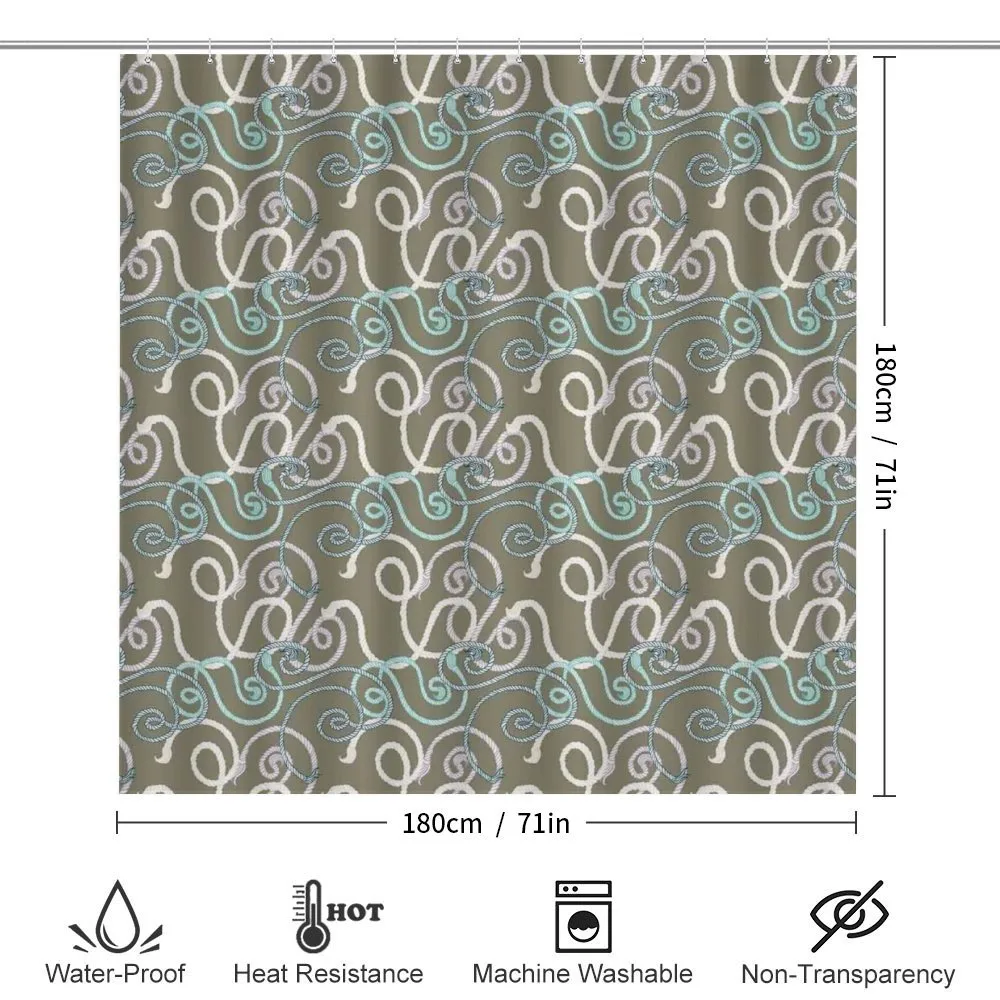 Hand-drawn Style Swirl Ropes — Detail 2