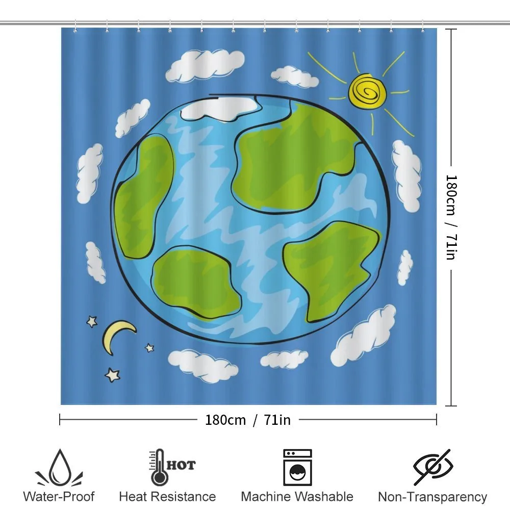 Kids Drawing of Planet — Detail 2