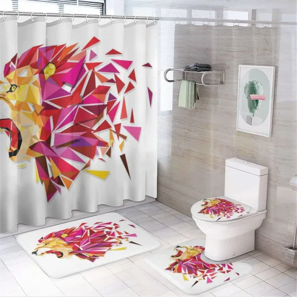 Lion King on a shower curtain