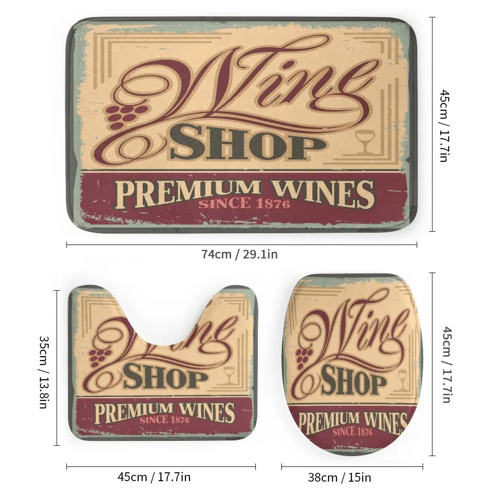 Old Wine Shop Sign — Detail 1