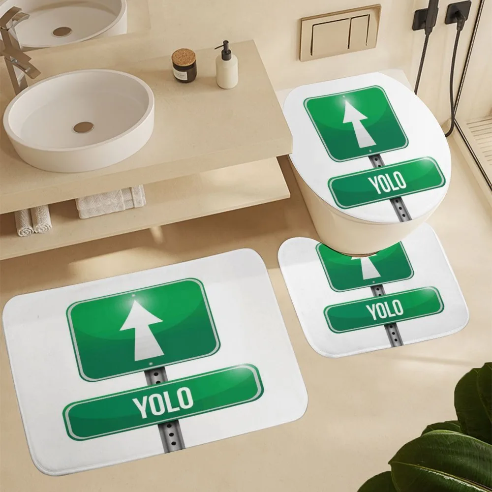 Road Sign Pointing Forward — Detail 5