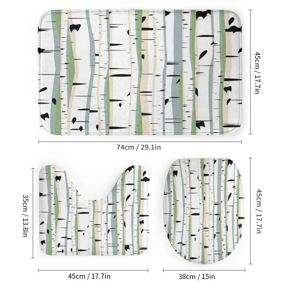 Trunks of Birches Pattern — Detail 1