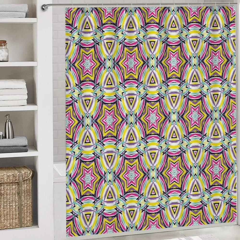 Vibrant Geometric Art — Detail 4