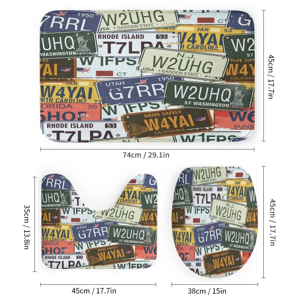 Vintage Travel Plate — Detail 1