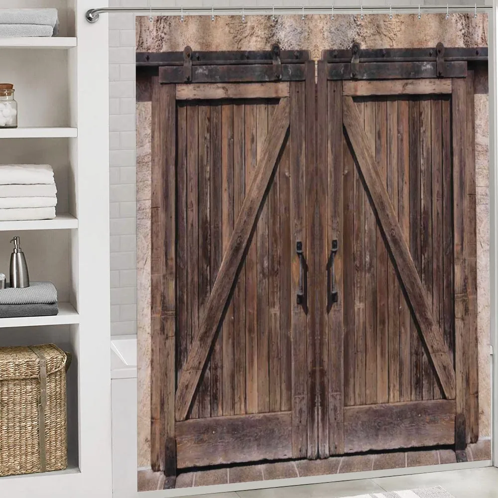 Wooden Barn Door Image — Detail 4