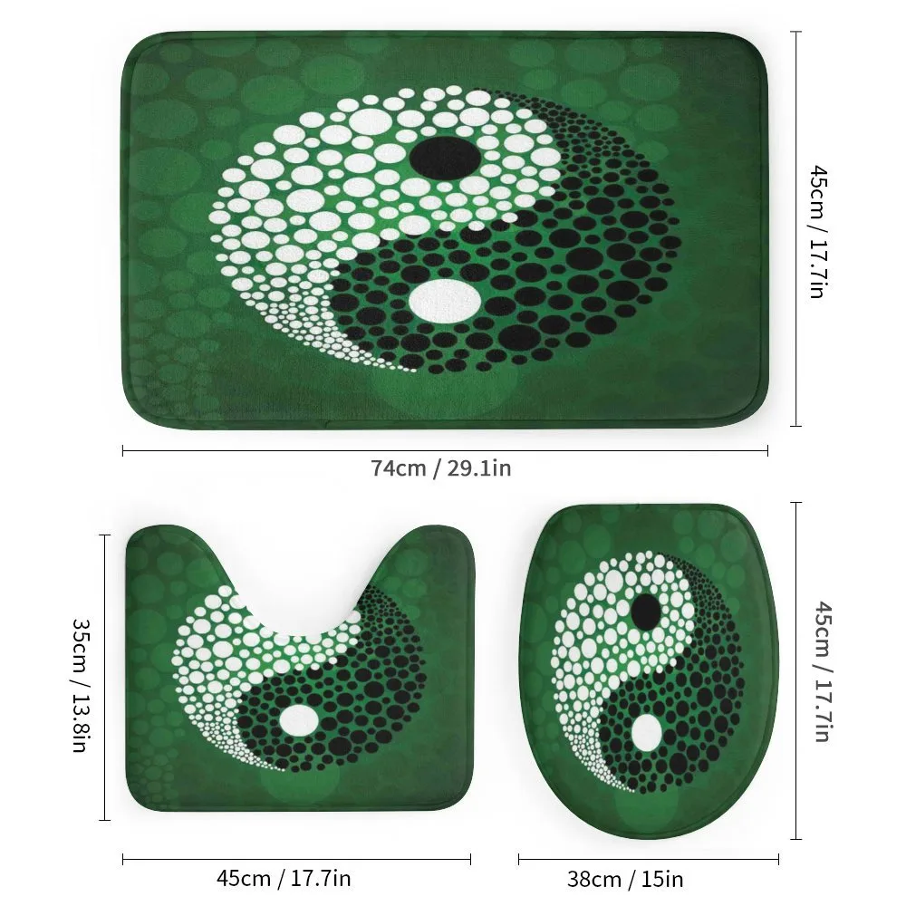 Ying Yang Green Harmony — Detail 1