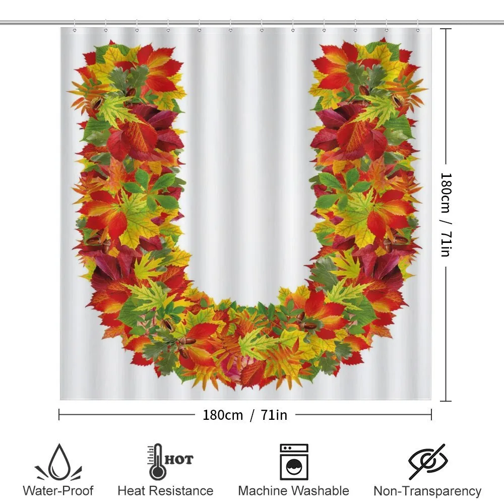Autumn Fall Alphabet — Detail 2