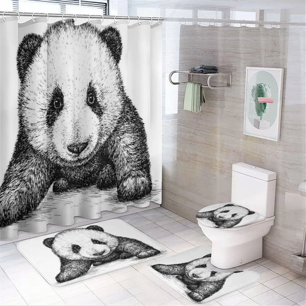 Baby Panda Bear Sketch — Your design