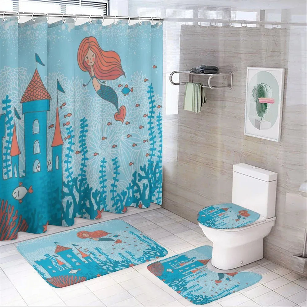 Cartoon Castle Corals — Your design