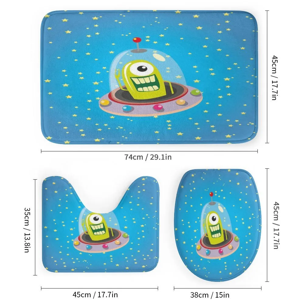 Comic UFO and Alien — Detail 1