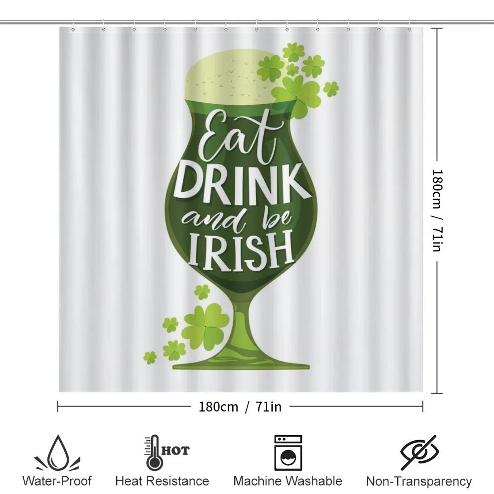 Eat Drink and Be Irish Beer — Detail 2