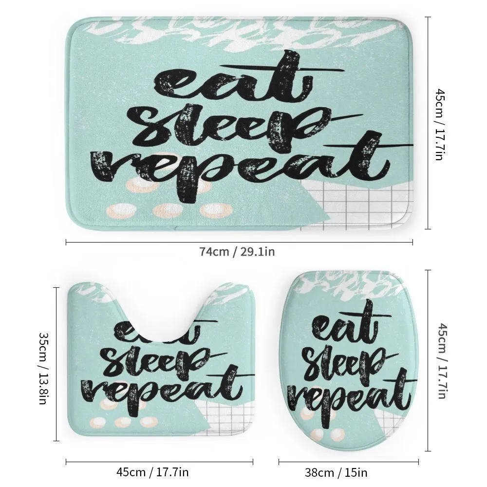 Eat Sleep Repeat Lettering — Detail 1