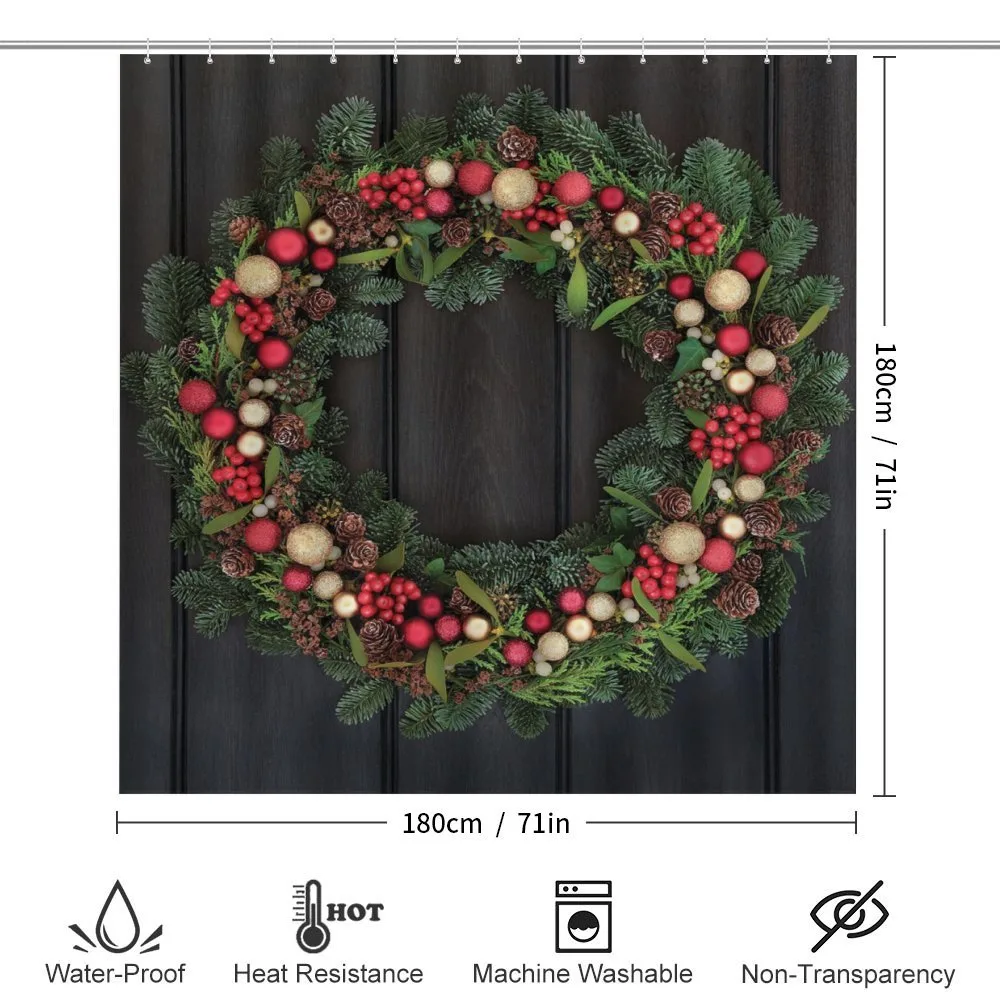 Fir Xmas Wreath — Detail 2