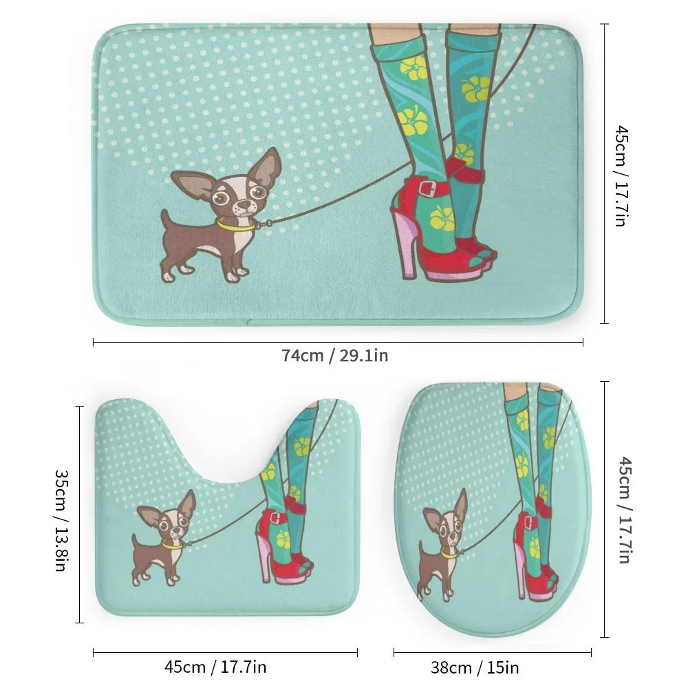 Funny Socks Heels Puppy — Detail 1