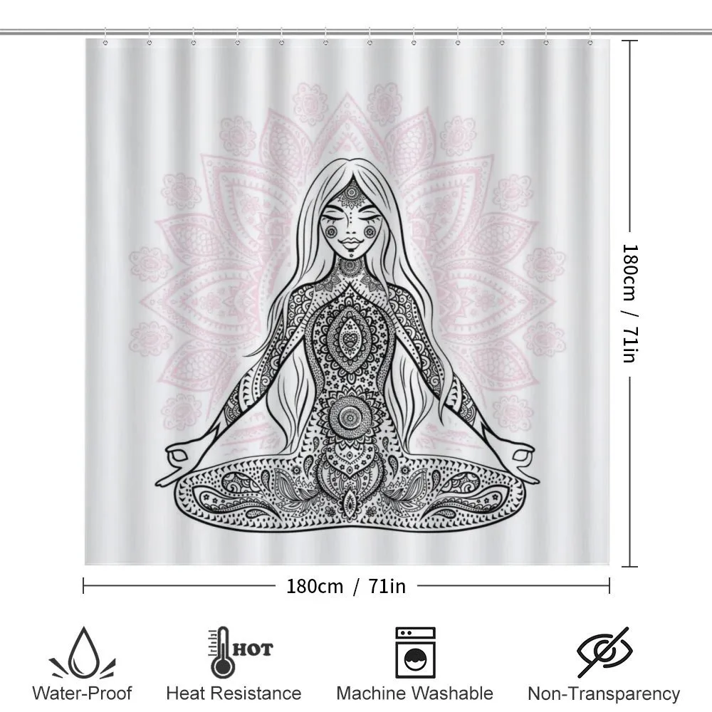 Meditation Lotus Mandala — Detail 2