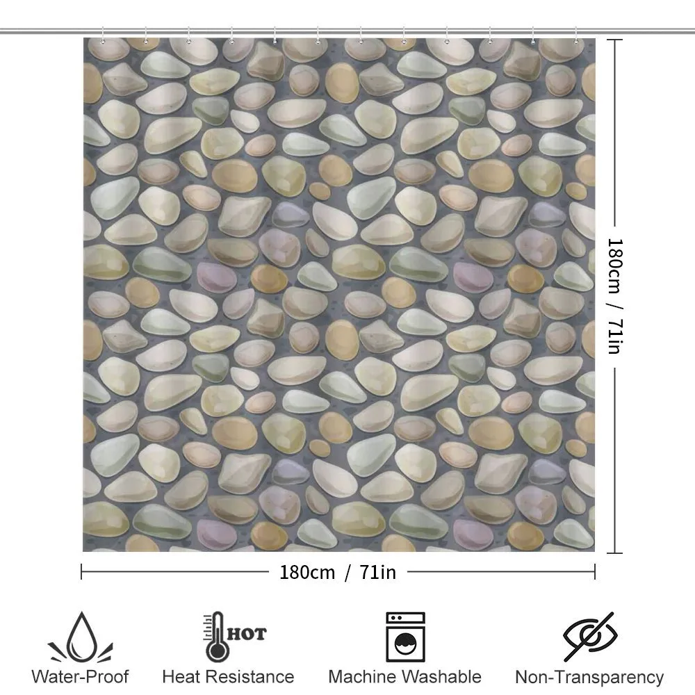 Pebble Stonewall — Detail 2