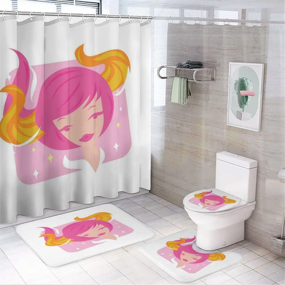 Pink Haired Woman — Your design
