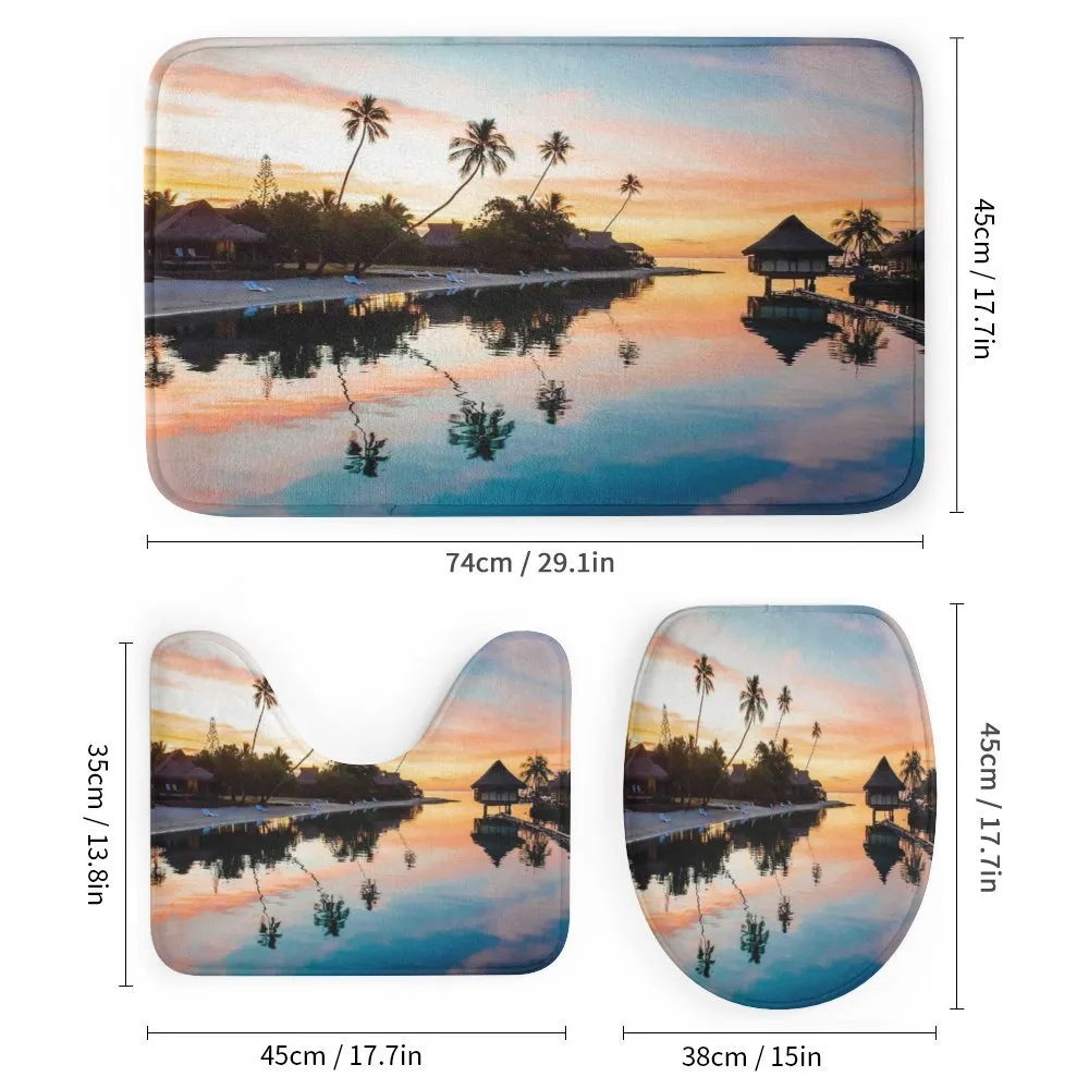Sunset Moorea Island — Detail 1