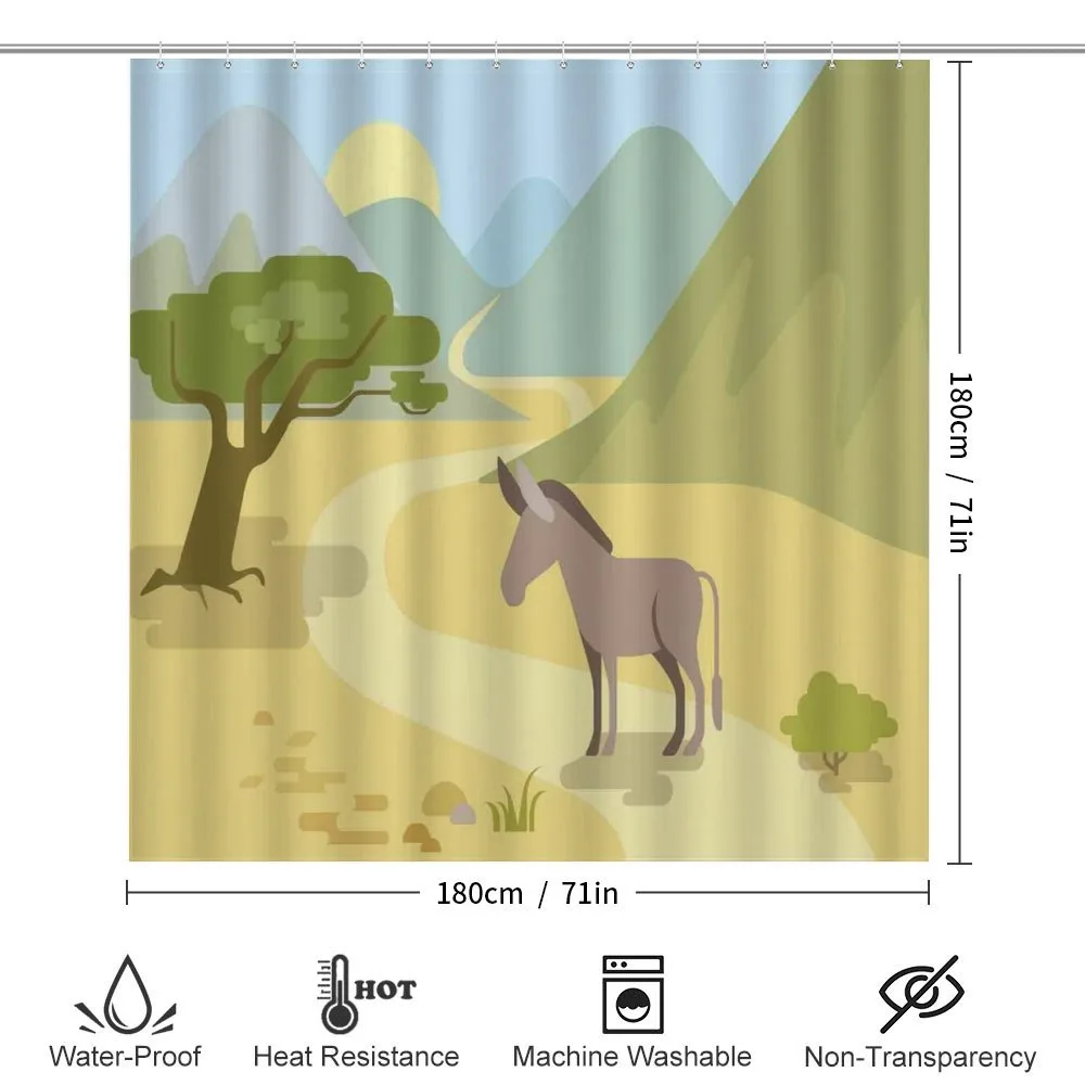 Wildlife Habitat Flat Design — Detail 2