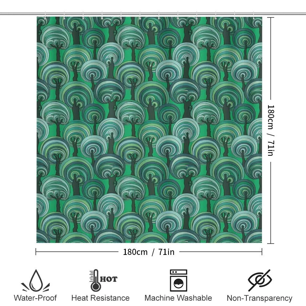 Abstract Forest Pattern — Detail 2