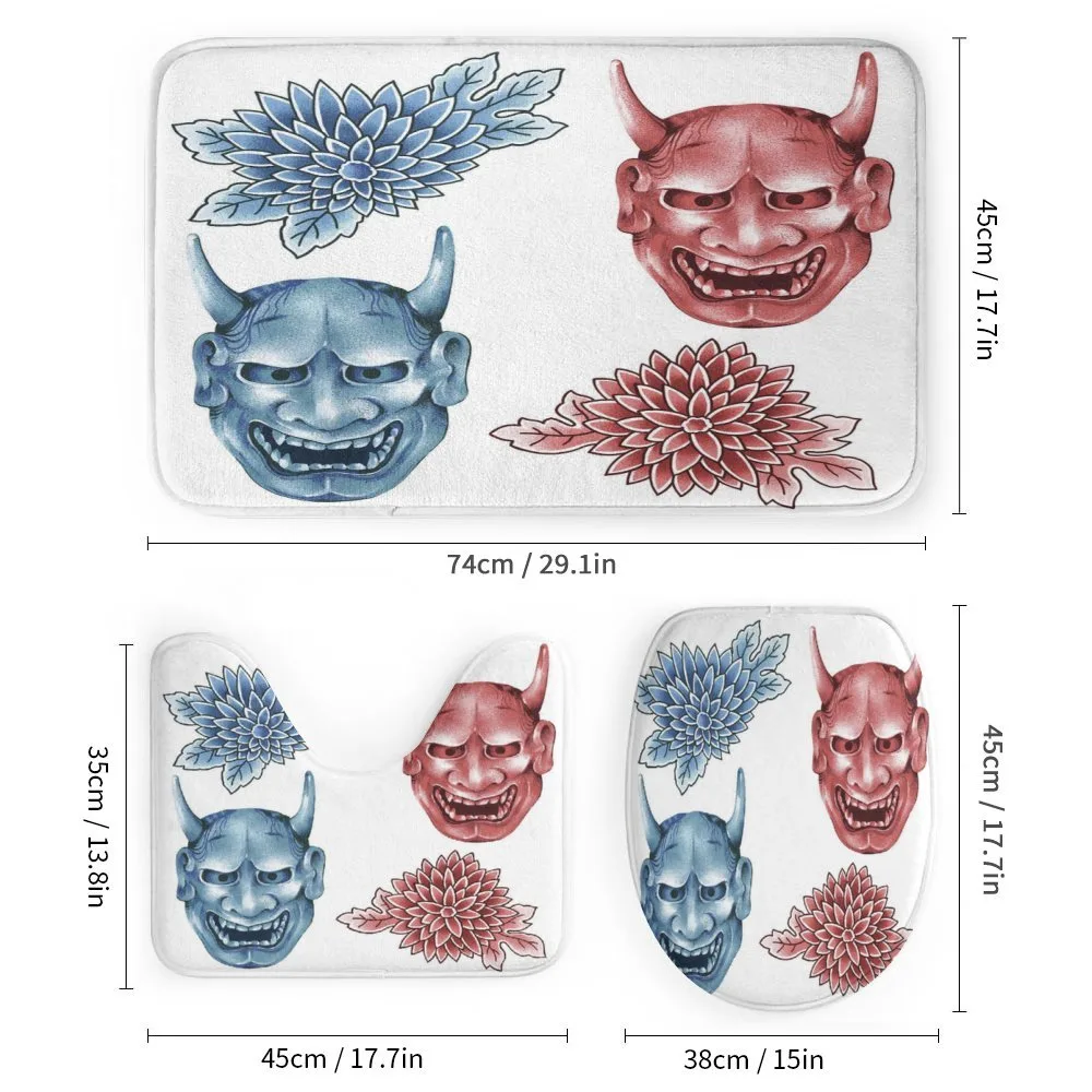 Colored Japan Masks — Detail 1