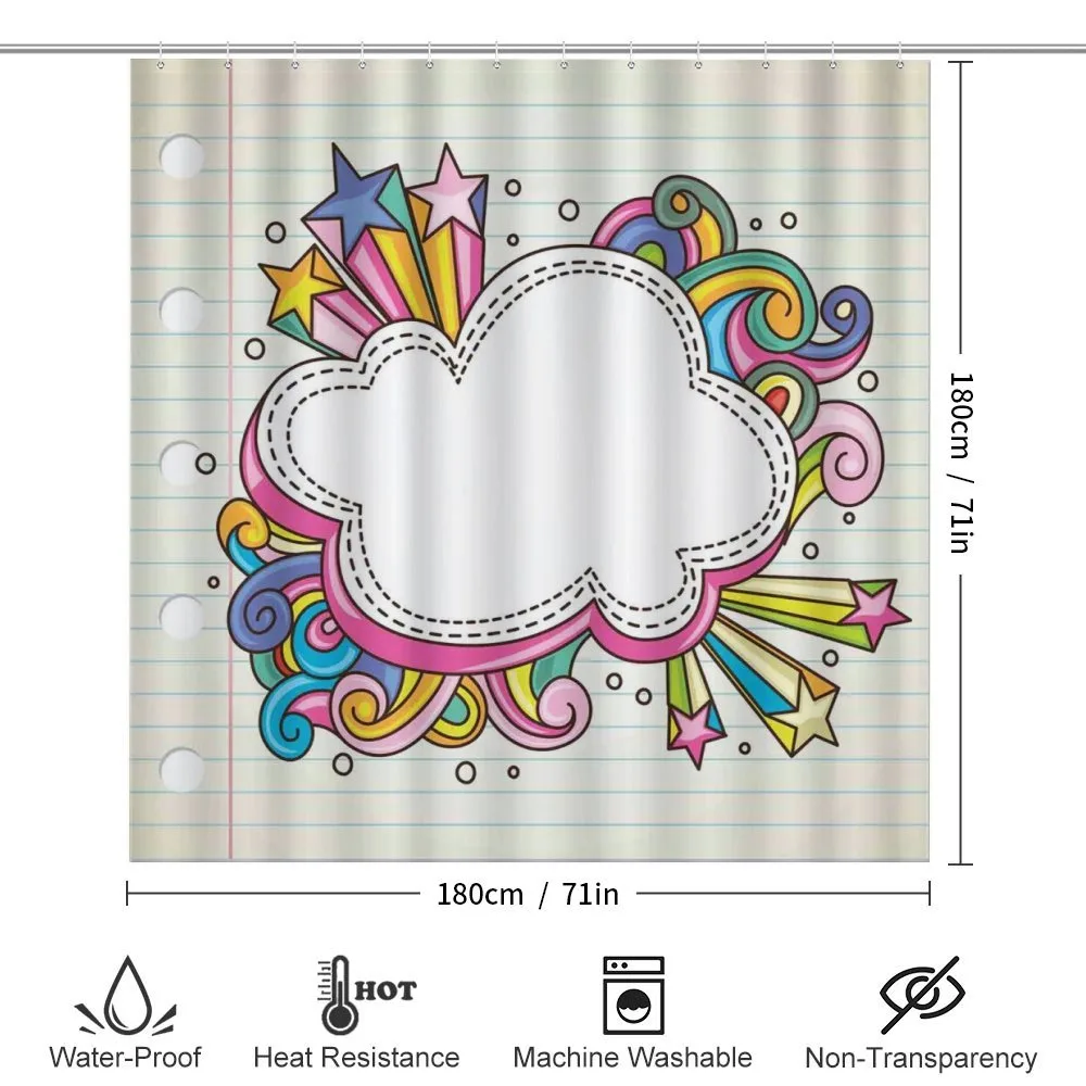 Colorful Cloud Burst — Detail 2