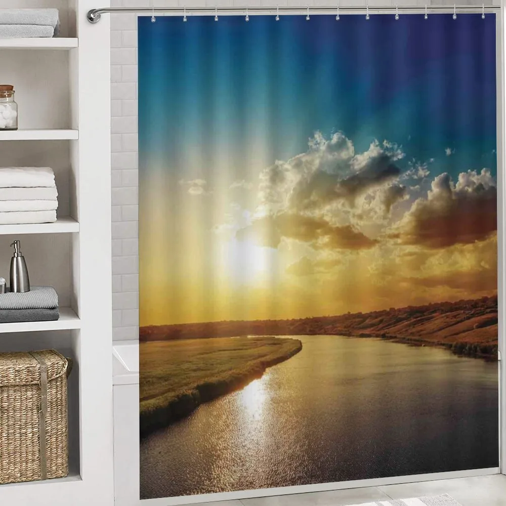Dreamy Sunset on River — Detail 4