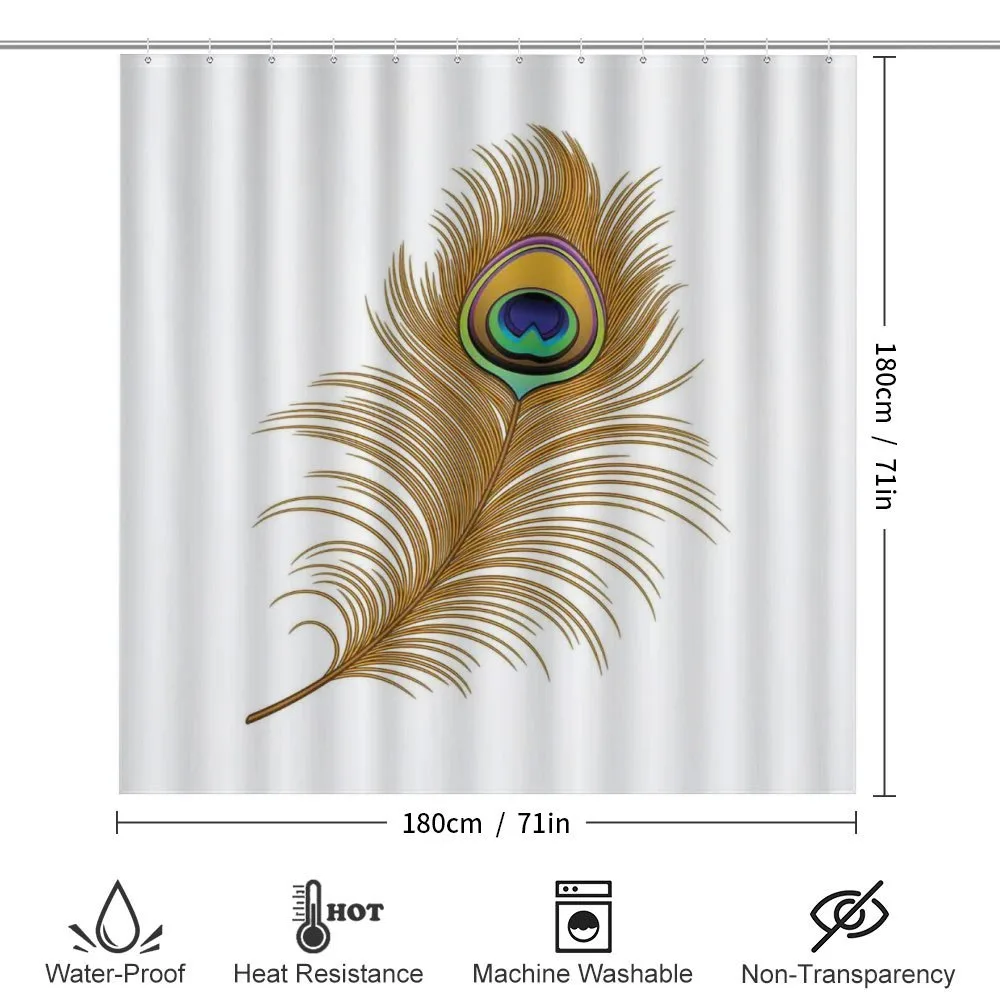 Exotic Peacock Wild Bird — Detail 2