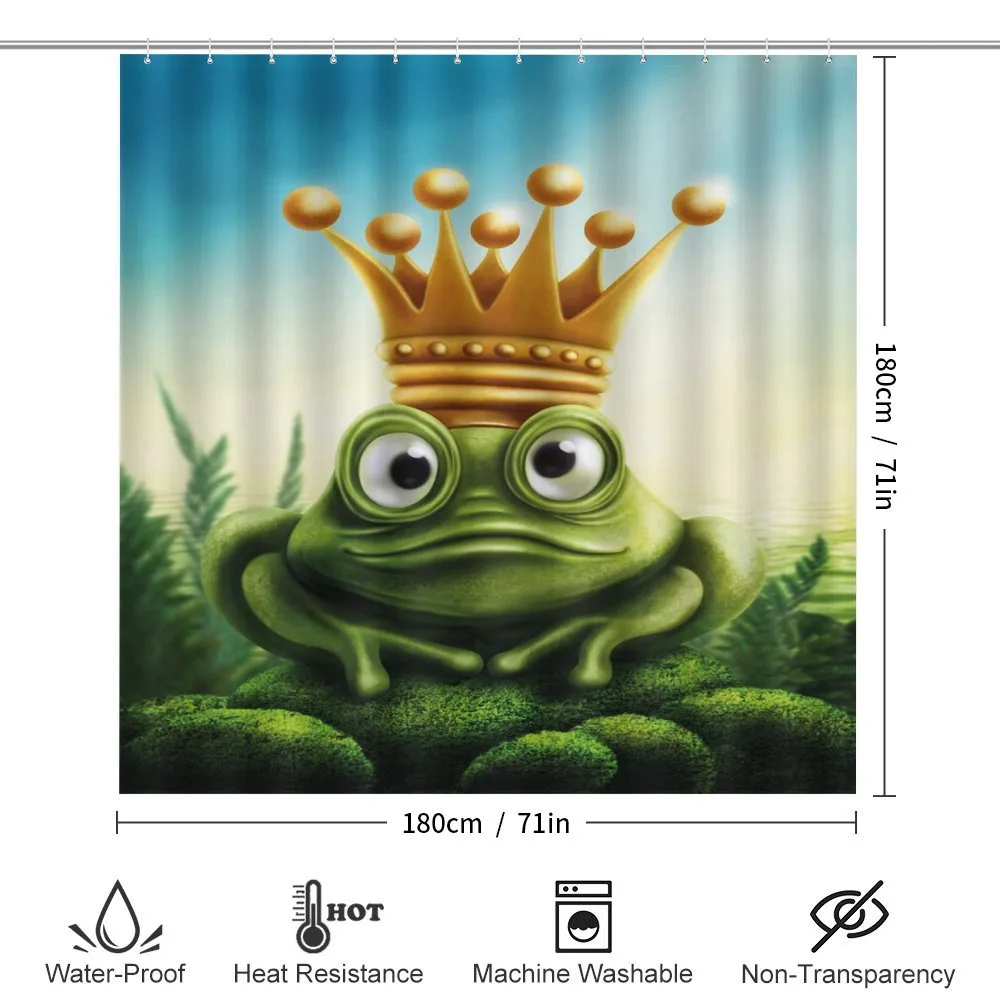 Frog Prince on Moss Stone — Detail 2