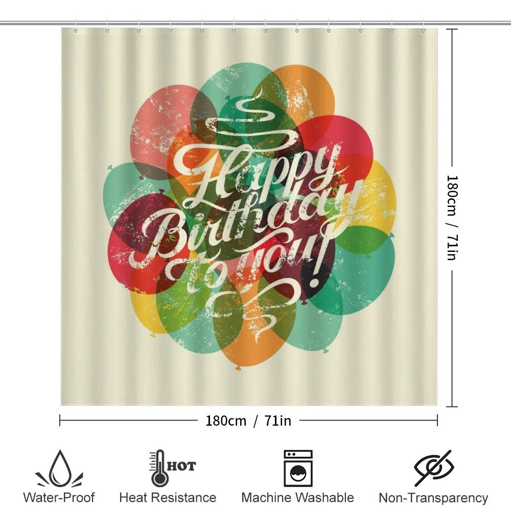 Grunge Typo Birthday — Detail 2