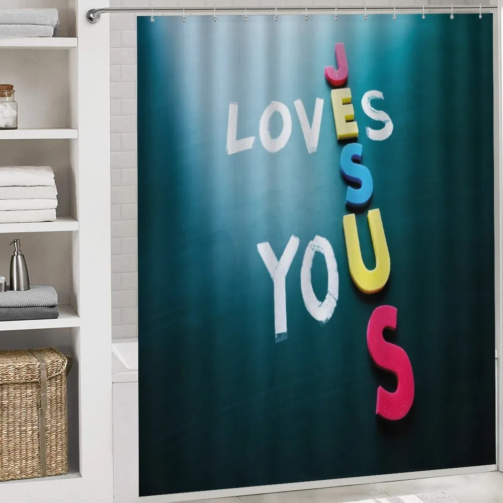 He Loves You Phrase Colorful — Detail 4