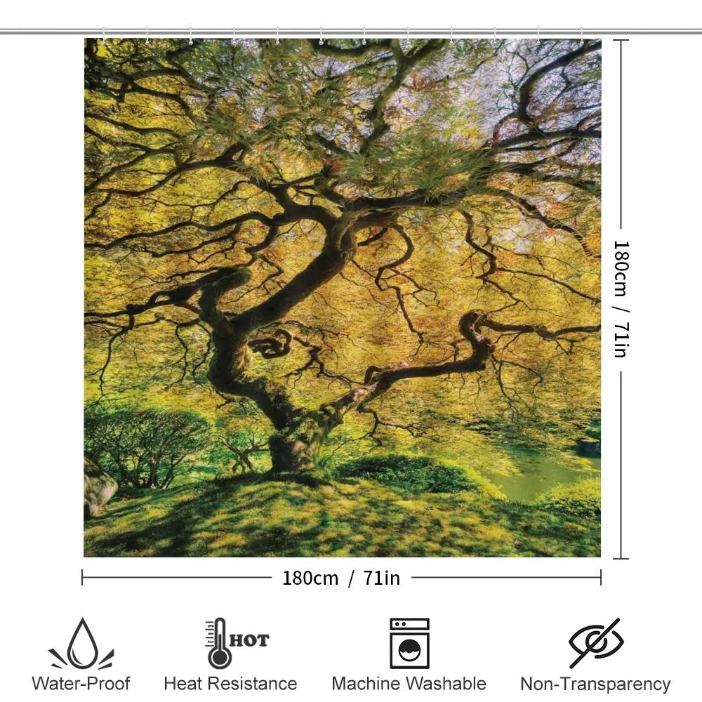 Large Maple with River — Detail 2