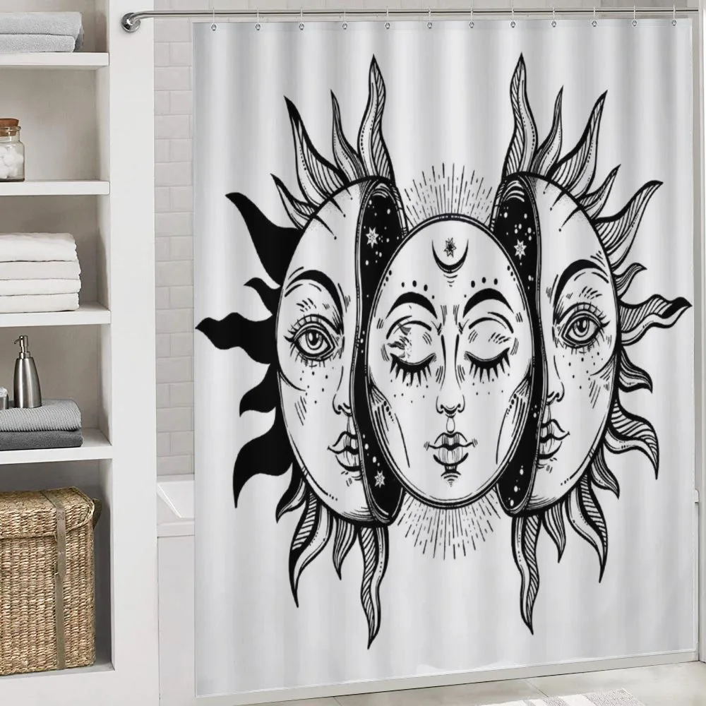 Monochrome Sun and Moon — Detail 4