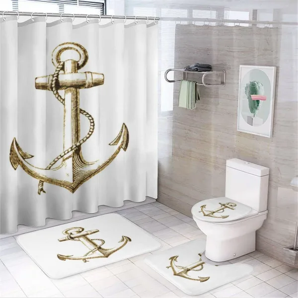 Nautical Voyage on a shower curtain