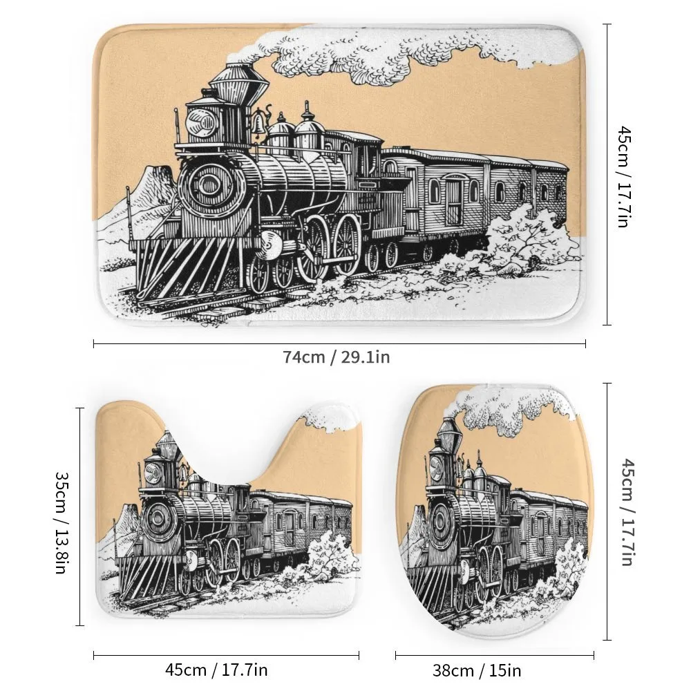 Old Wooden Train — Detail 1